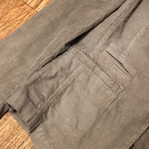 Banana Republic Tan Corduroy Ribbed Cotton Jacket Blazer Size Medium - Picture 5 of 14